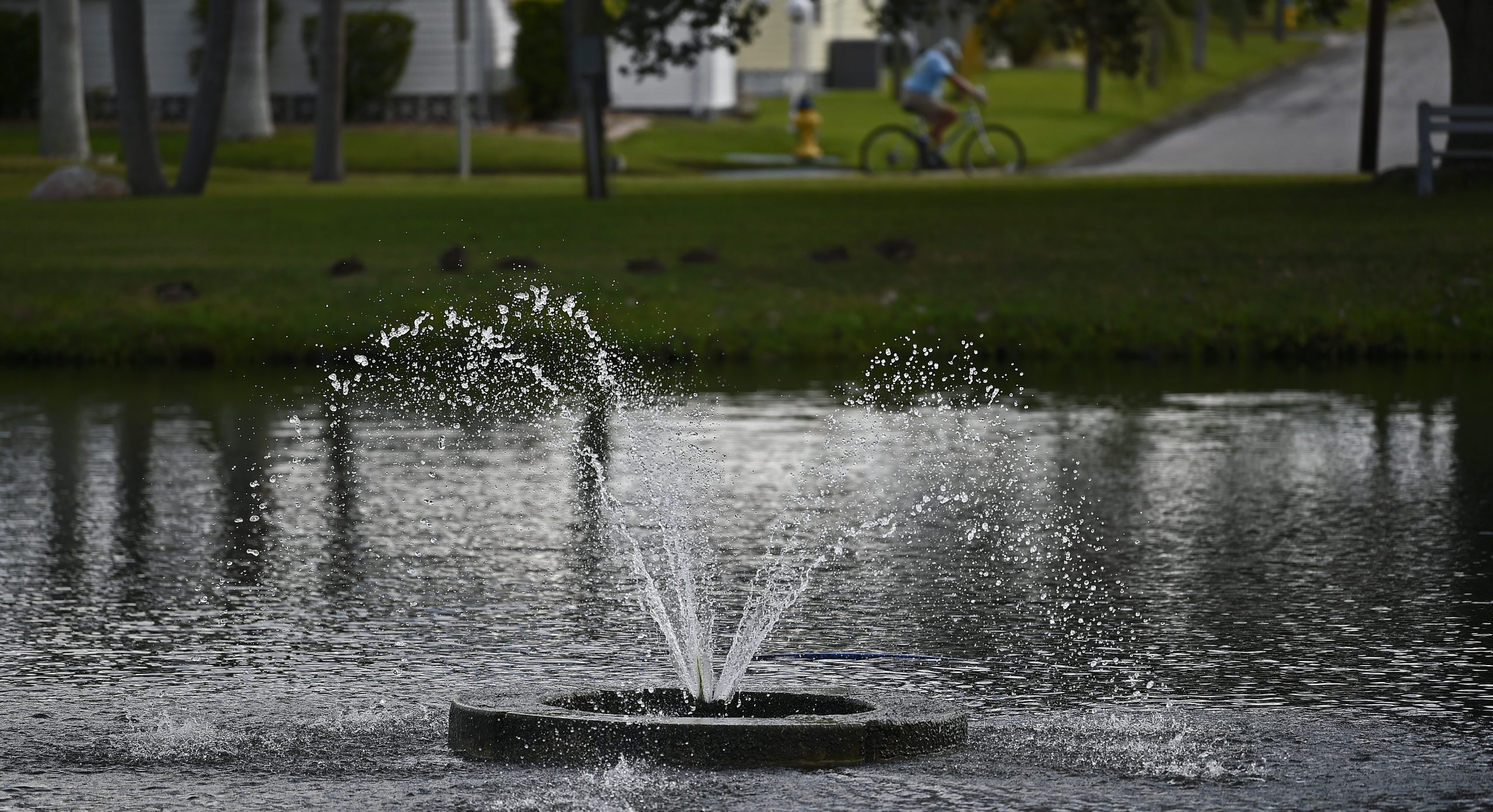 Golf Lakes fountain